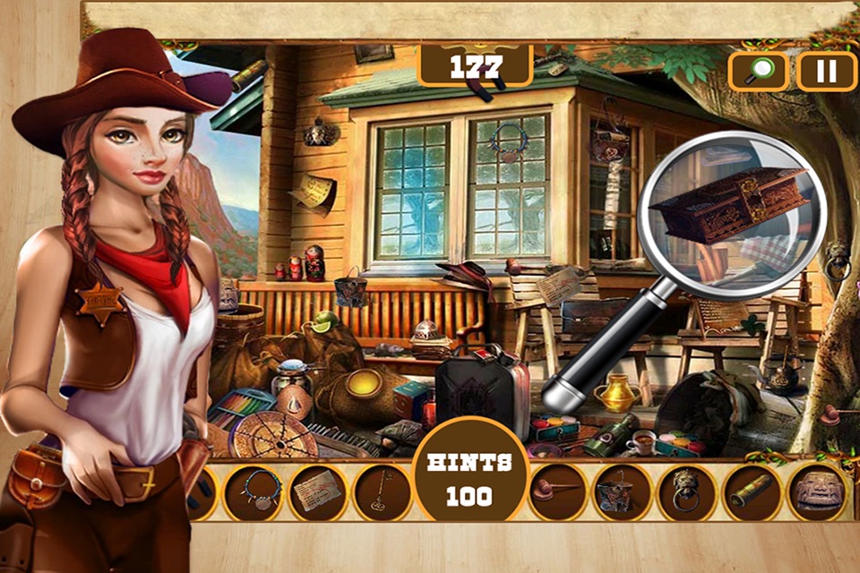 Hidden Objects: Cow Girl Hidden Object screenshot 3