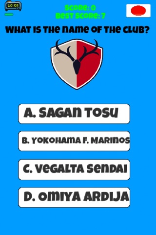 Japan Football Logo Quiz screenshot 3