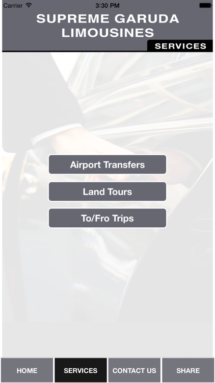 SUPREME GARUDA LIMOUSINES screenshot-3