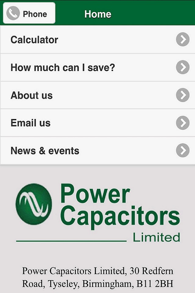 Power Capacitors screenshot 2
