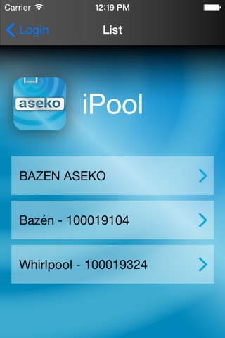 iPool aseko screenshot 4