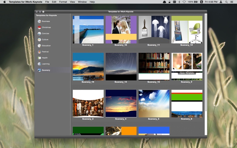 Templates for iWork-Keynote thumbnail 3