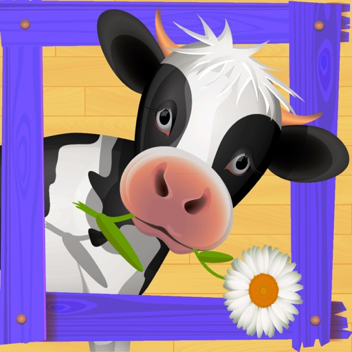 Farm Animals Puzzle Game For Kids icon