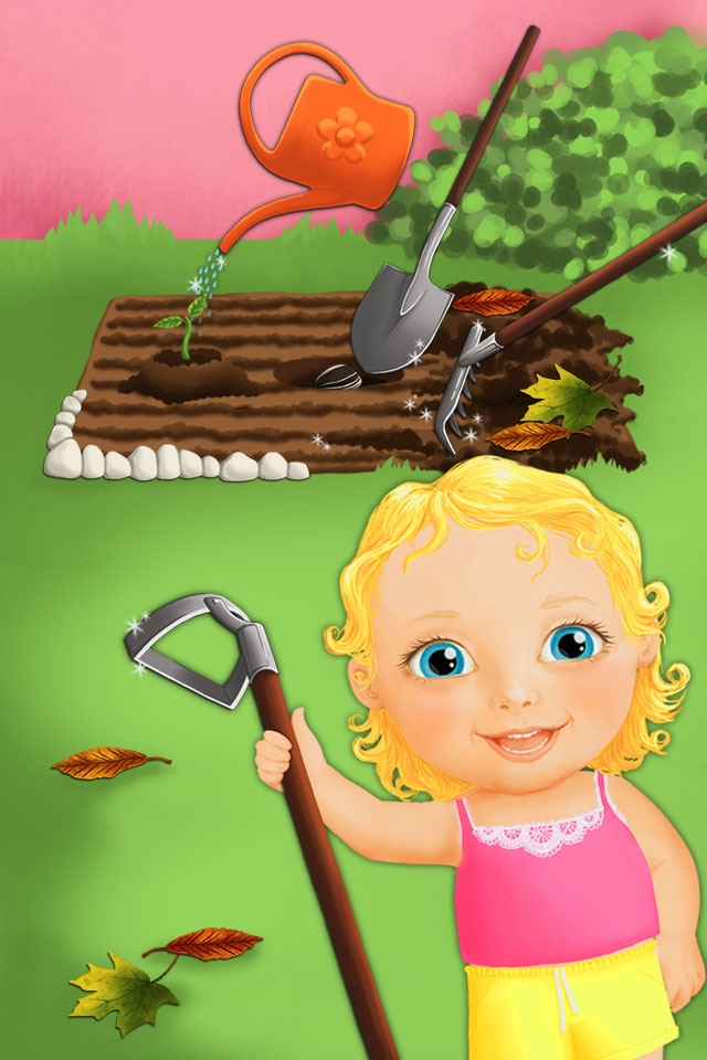 Sweet Baby Girl Clean Up 2 - My House, Garden and Garage (No Ads) screenshot 4