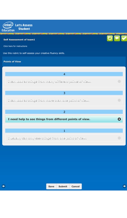 Intel® Education Let's Assess for iPad by Intel Corporation