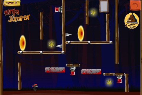 Ninja Jumper : 50 steps of Shaolin screenshot 2