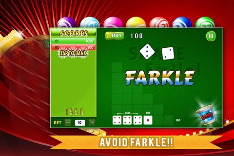 Caesar Farkle - Play 10000 Zilk Dice Game screenshot 2