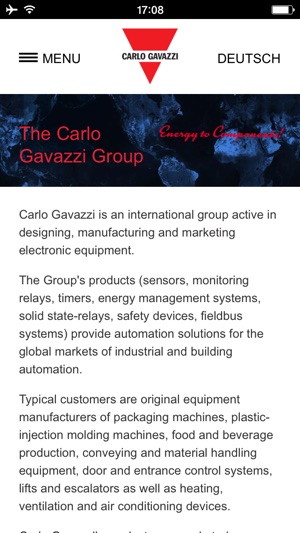 Carlo Gavazzi Group(圖1)-速報App