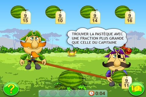 Fractions. Smart Pirates. Lite screenshot 3