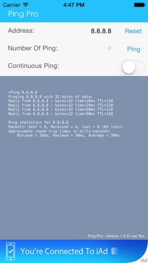 Network Ping Pro(圖1)-速報App