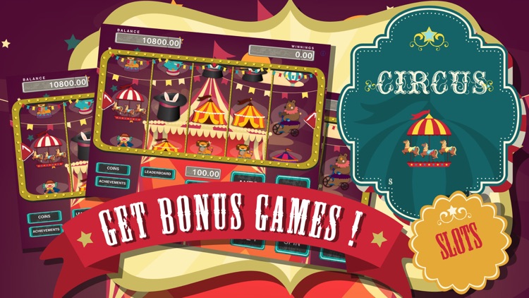 CirkZ Big Win Circus Slot Machines : Mega Millions Charlie Animals Jackpot Casino Game Free Coin