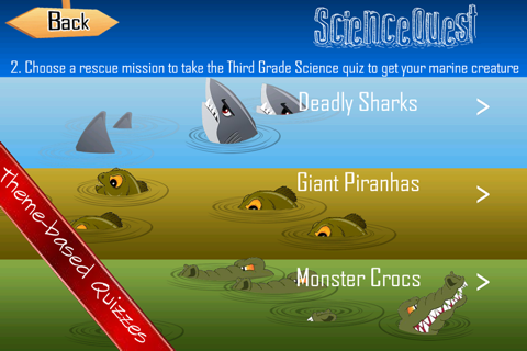 Science Quest  - Fourth Grade Quiz screenshot 2