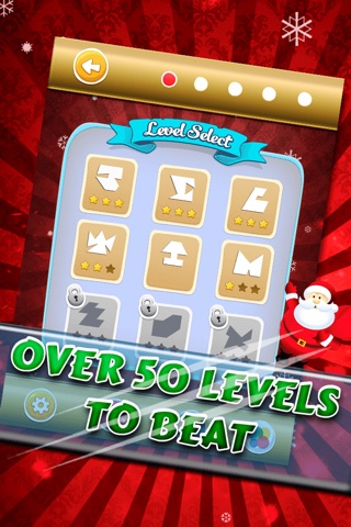 Christmas Swipe - Happy Santas Slice Game! screenshot 3