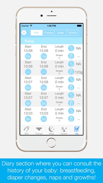 BabyDiary - Track the progress of your newborn baby! screenshot-4