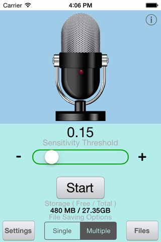 Voice-Activated Recorder Plus screenshot 2