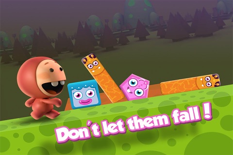 Monster Tower Stacking - A Halloween Kids Activity FREE screenshot 3