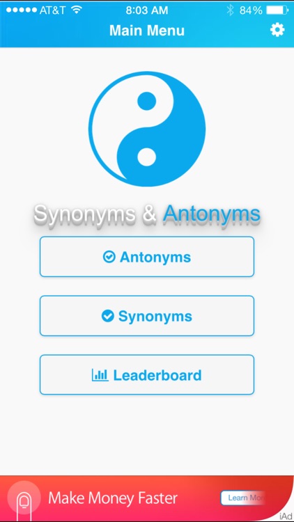 Synonyms and Antonyms