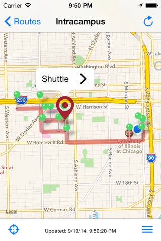 UIC Shuttle screenshot 3