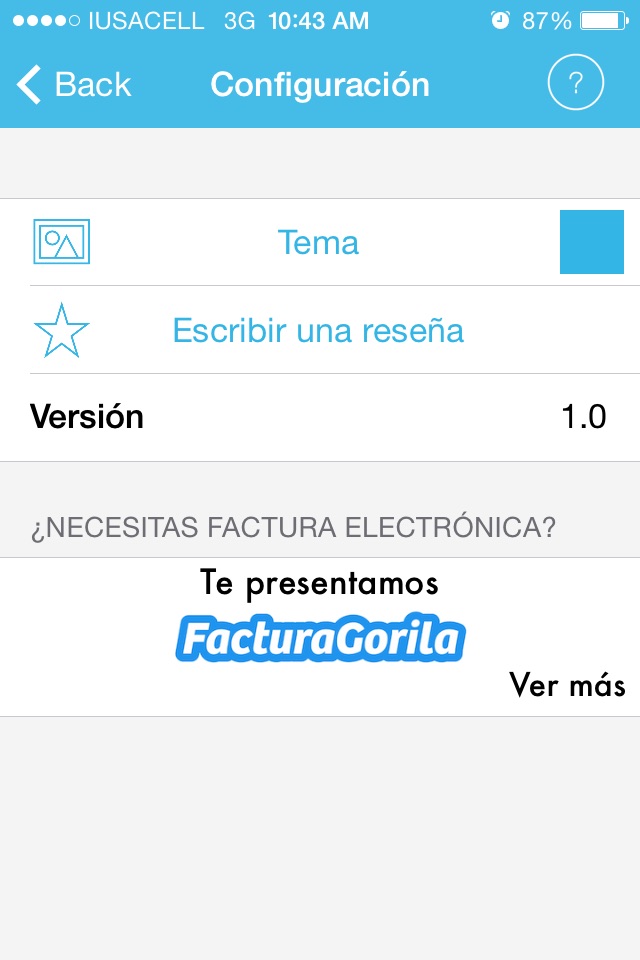 Validador de Factura Gorila screenshot 4