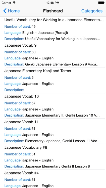 Japanese Tests