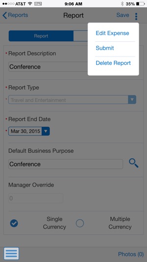 Expense Entry Phone for JDEE1(圖5)-速報App