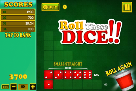 Dice Ten Thousand - Roll Those Lucky Dice - Classic Farkle 10000 Fun! screenshot 3