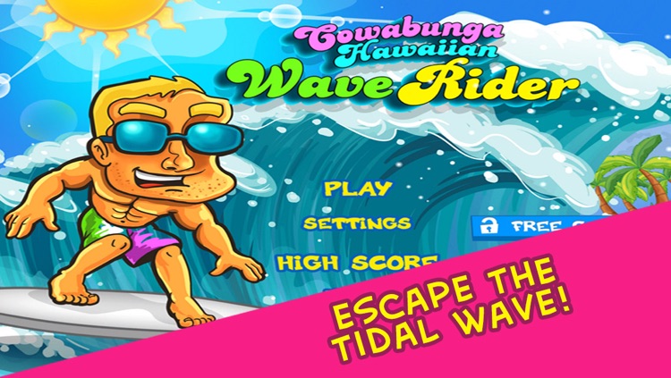 Cowabunga Hawaiian Wave Rider FREE