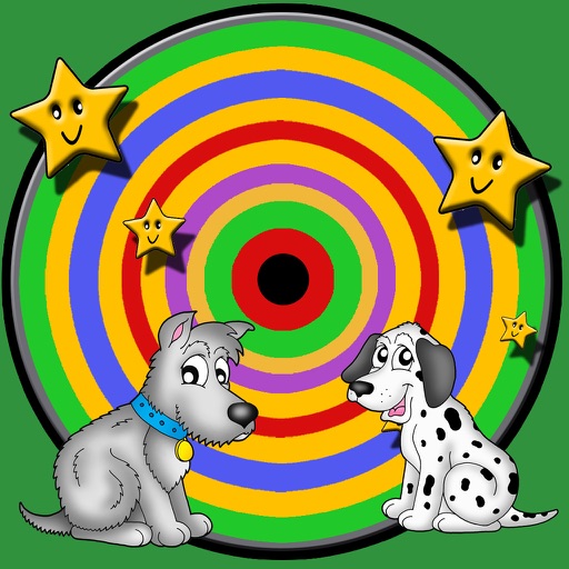 dogs and darts for kids - no ads icon