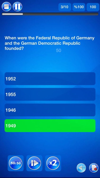 Germany History Trivia Game