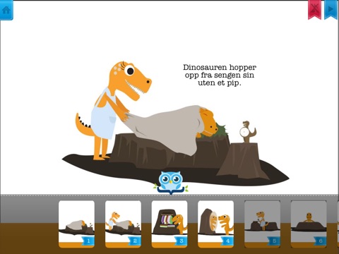 En dag i en dinosaurs liv - Ha det gøy med Pickatale mens du lærer å lese! screenshot 3