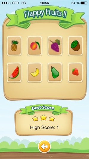 Flappy Fruits - Best Game for Nature & Birds ever!(圖2)-速報App