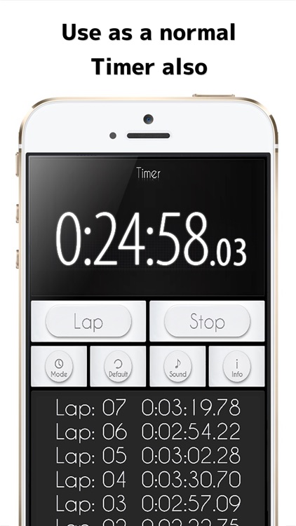 ToeicStopWatch: stopwatch/timer for TOEIC