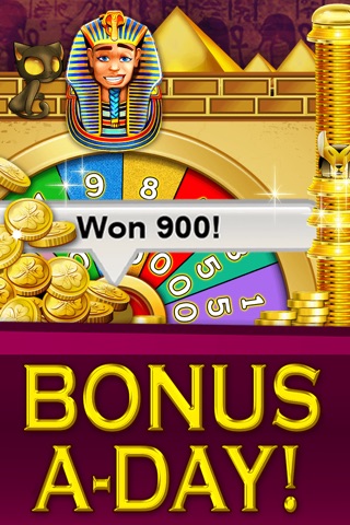 Egyptian Gold Slots - Pharaoh's Way To Casino Machines screenshot 3