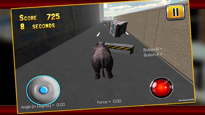 3D Rhino Simulator – Wild animal simulator and simulation game to destroy the city