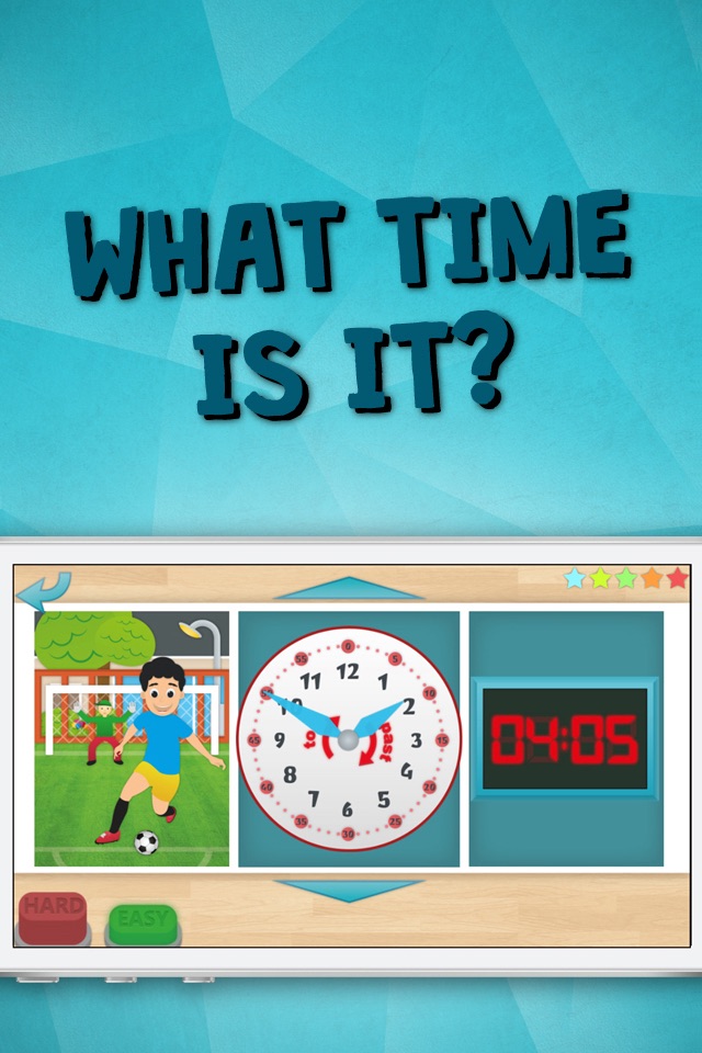 Time Telling Fun for school Kids Learning Game for curious boys and girls to look, interact, listen and learn screenshot 3