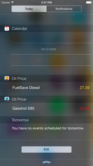 Captura de Pantalla 2 Shell Oil Price + Widget iphone