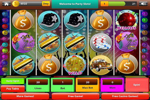 80’s Bonanza Night with Fortune party slots screenshot 2