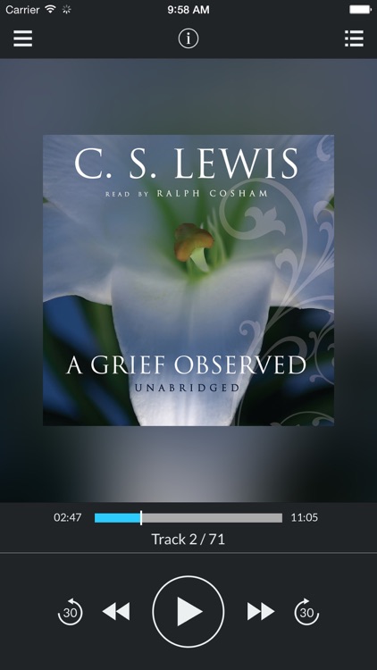 A Grief Observed (by C. S. Lewis) (UNABRIDGED AUDI