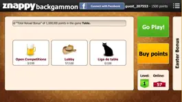 Game screenshot Backgammon Znappy hack