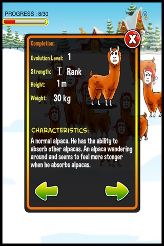 Alpaca Christmas Infection Bio Evolution - fun plague war games for xmas screenshot 2