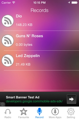 Heavy Metal Music Radio Recorder screenshot 4