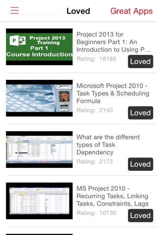 Videos Training For Project screenshot 2