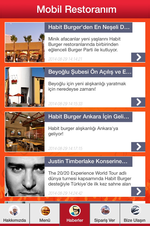 Mobil Restoranım screenshot 2
