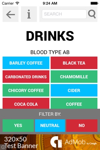 Food For Your Blood Type Diet screenshot 3