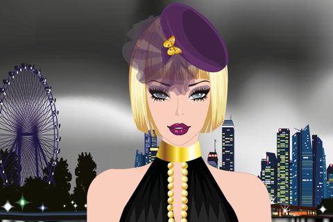 Royal Hats Make Up Game screenshot 4