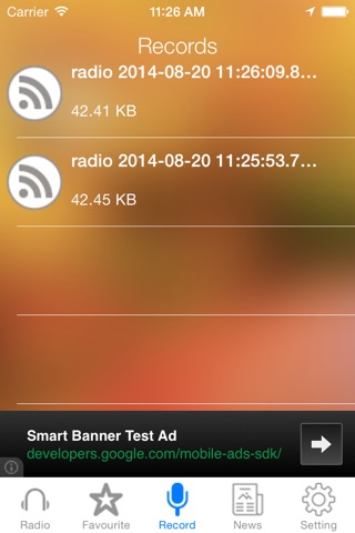 France Radio News Music Recorder screenshot 4