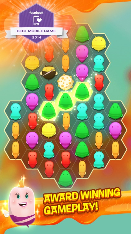 Disco Bees - The Fun New Match 3 Game screenshot-0