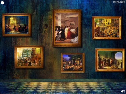 Free Hidden Objects Game With Paintings screenshot 2