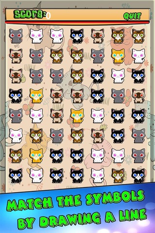Cat Match Mania - Rescue Pretty Animals Puzzle Game FREE screenshot 3