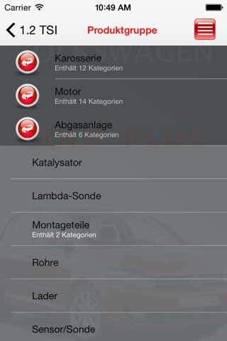 AutoParts VW Golf Plus screenshot 3